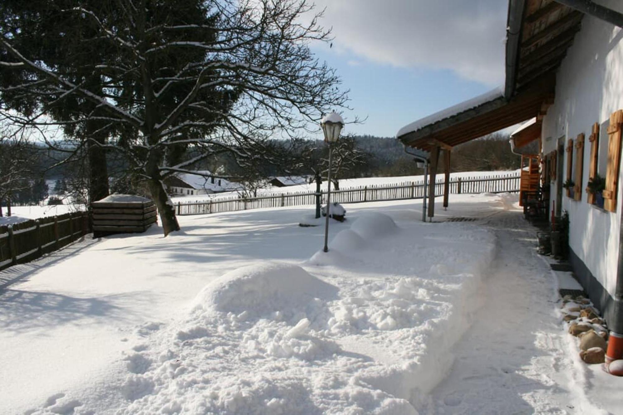 בלאיבאך Ferienhaus Winter מראה חיצוני תמונה